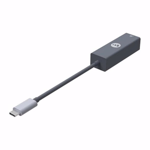 Adapteris Ethernet RJ45 (motininė) į Type C (tėvinė) Mophie adapteris pilkas