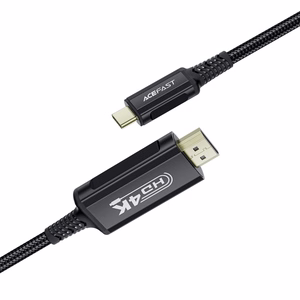 Kabelis Acefast C1-10 USB-C to HDMI 1.8m juodas