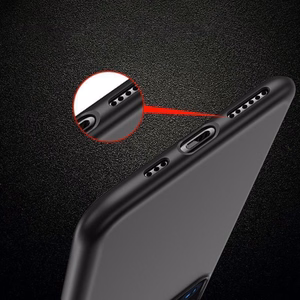 Plonas silikoninis dėklas telefonui Huawei nova 10 SE - juodas