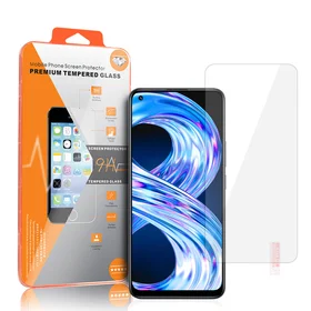 Apsauginis stiklas (m) - oranžinis REALME 8 5G/8 PRO/OPPO A73 5G/A72/A92/A53 5G/HUAWEI P SMART Z/Y9 PRIME/MOTO G14/G54/G84