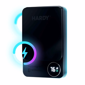 3mk HARDY MagSynergy Ni+ 5,000mAh 22.5W Išorinė baterija su USB 1C1L - juoda