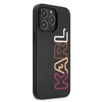 Dėklas telefonui Karl Lagerfeld Multipink Brand iPhone 13 Pro / iPhone 13 - juodas