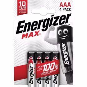 Energizer Max 438144 baterija AAA LR03 4 vnt.