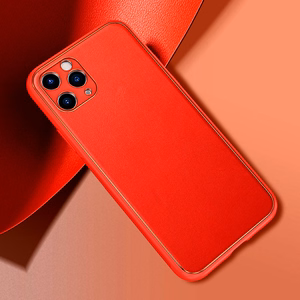 TEL PROTECT prabangus dėklas telefonui Iphone 14 Plus raudona