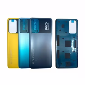 Galinis dangtelis suderinamas su Xiaomi Poco M4 Pro 4G / (su kameros lęšiu) / Šaltas mėlynas / HQ