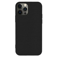 Tel Protect Liquid Air Case dėklas telefonui Iphone 12 Pro Max juodas