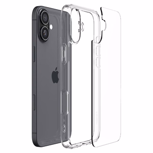 Spigen Ultra Hybrid dėklas telefonui iPhone 16 Plus - skaidrus