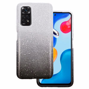 Galinė dėklas telefonui BLING Xiaomi Redmi Note 11 5G/Note 11S 5G/Poco M4 Pro 5G juodas