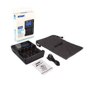 XTAR VC4 – USB akumuliatorių įkroviklis, 4 kanalai