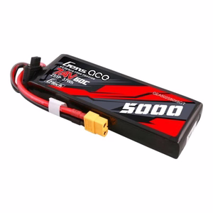 „Gens Ace“ G-Tech 5000 mAh, 7,4 V, 60C, 2S1P LiPo akumuliatorius su korpusu iš PC medžiagos ir XT60 jungtimi