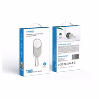 VEGER išorinė baterija 1200 mAh laikrodžiui suderinama su Apple Watch Pomme (W0102) balta