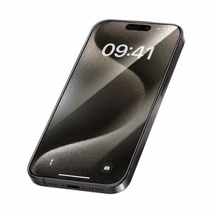 Benks Grūdintas stiklas Arc Shield Pilnas Padengimas (GA62) Iphone 15 Pro Max juodas