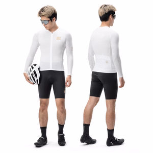 Rockbros YDCX008 Diamond Long Sleeve Cycling Jersey Size XL - White