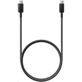 Samsung EP-DN975BBE USB-C - USB-C 5A 1m kabelis (didmeninė – pakaitinė pakuotė) – juodas
