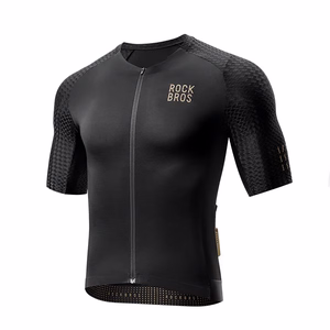 Rockbros YDDX011 Diamond Short Sleeve Cycling Jersey Size L - Black