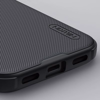 "Nillkin Super Frosted Shield Pro" magnetinis dėklas "Google Pixel 10/10 Pro", suderinamas su "MagSafe" - juodas