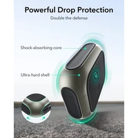 ESR Orbit HaloLock MagSafe dėklas AirPods Pro 3 pilkas ir juodas