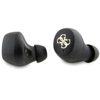 TWS Guess 4G Metal Bluetooth ausinės su ENC įkrovimo stotimi - rožinės