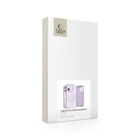 Tech-Protect Skysto silikono magnetinis dėklas telefonui iPhone 16 Pro Max - violetinis (m)