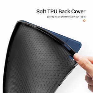 Dėklas Dux Ducis Domo Samsung X210/X215/X216 Tab A9 Plus 11.0/X230/X235/X236 Tab A11 Plus 11.0 tamsiai mėlynas