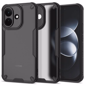 Tech-Protect Rugged Shield Case for Xiaomi Redmi Note 17 Pro 5G - Matte Black