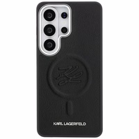 Karl Lagerfeld dėklas Embossed Ring Initials MagSafe Samsung Galaxy S26 Ultra juodas