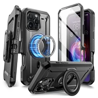 Supcase UB Pro Mag MagSafe dėklas iPhone 16 Pro Max - juodas