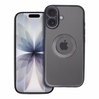 GLAM dėklas telefonui IPHONE 17 juodas