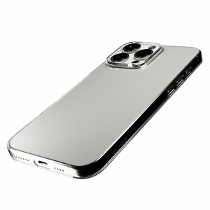 Puro 03 Nude Silikoninis dėklas iPhone 16 Pro Max - skaidrus