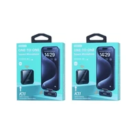 Mikrofonas Remax K11 Lightning juodas