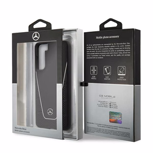 Mercedes Dynamic Line dėklas Samsung Galaxy S21+ - Juodas