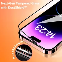 Grūdintas stiklas "Tel Protect 10X HD Titanium", skirtas "Iphone 16" (vokas)