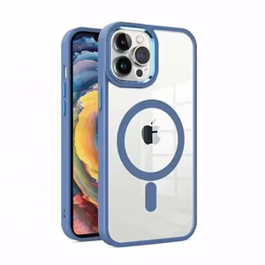 Dėklas Premium Mag Cover Apple iPhone 12 Pro mėlynas