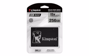 Kingston Technology KC600 2.5" 256 GB Serial ATA III 3D TLC SSD