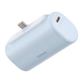 Išorinė baterija Baseus Compact USB-C 5000mAh, 20W (mėlyna)