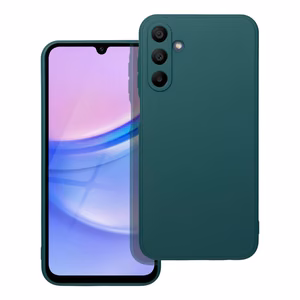 Чехол для Samsung A15 5G / A15 4G, матовый тёмно-зелёный