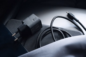 USB įkroviklis Green Cell PowerGaN 33W PD 3.0 QC 3.0 1x USB-C juodas