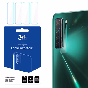 Hibridinis stiklas 3MK Hibridinis stiklas kameros HUAWEI P40 LITE 5G skirtas kamerai 4 vnt.