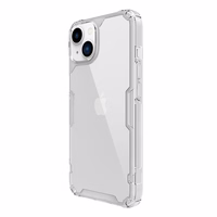 Nillkin Nature Pro dėklas telefonui iPhone 14 Plus, šarvuotas dangtelis, permatomas