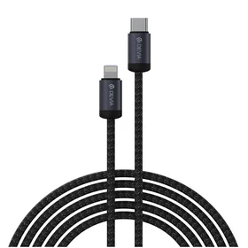 Devia kabelis Gracious EC645 PD USB-C - Lightning 1,0 m 27W 3A juodas