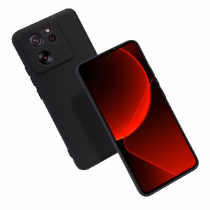Crong Color Cover dėklas, skirtas Xiaomi 13T / 13T Pro, juodas