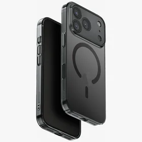 Uniq Airsuit įkrovimo dėklas telefonui iPhone 17 Pro Magclick - juodas