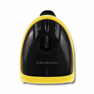 Qoltec 50867 – laidinis lazerinis 1D/2D brūkšninių kodų skaitytuvas, USB, juodas