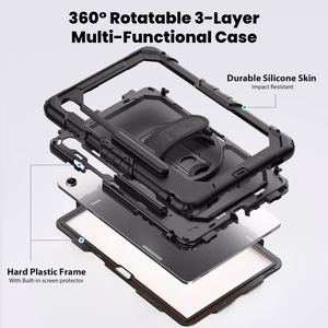 Tech-Protect Solid dėklas Samsung Galaxy Tab S11 11.0 juodas