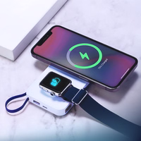 3mk PastelUp 10000mAh 22.5W USB 1A1C Išorinė baterija (f) - balta