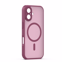 Mag Matt dėklas iPhone 17 6,3'' kaštoninė