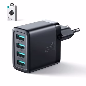Įkroviklis Joyroom JR-TCN03 juodas 24W (4xUSB)