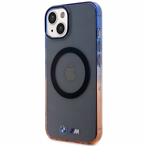 Dėklas BMW BMHMP14SHTGE iPhone 14 6.1" pilka/pilka kietas dėklas Gradientinis Bamperis MagSafe