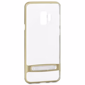 Mercury Dream Bumper case for Samsung Galaxy S9, with metal stand, gold
