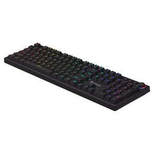 SAVIO STYX Mechaninė klaviatūra Outemu Brown, Hot Swap, RGB